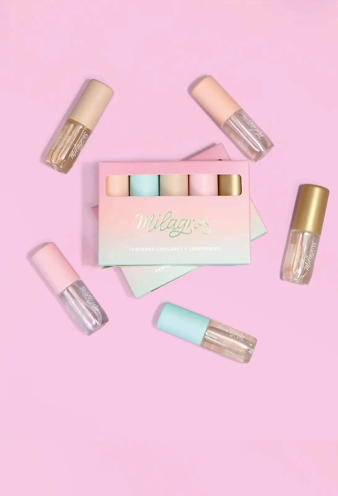 KIT PERFUME MINI X5 MILAGROS