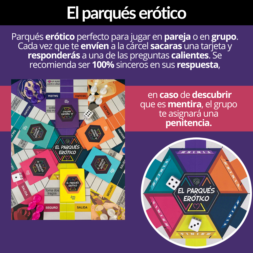 Juego De Mesa Erótico Parques