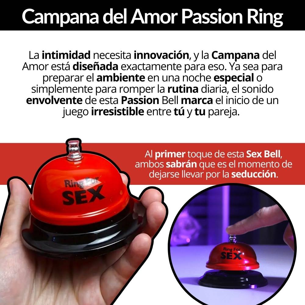 Juego Erotico Campana De Mesa