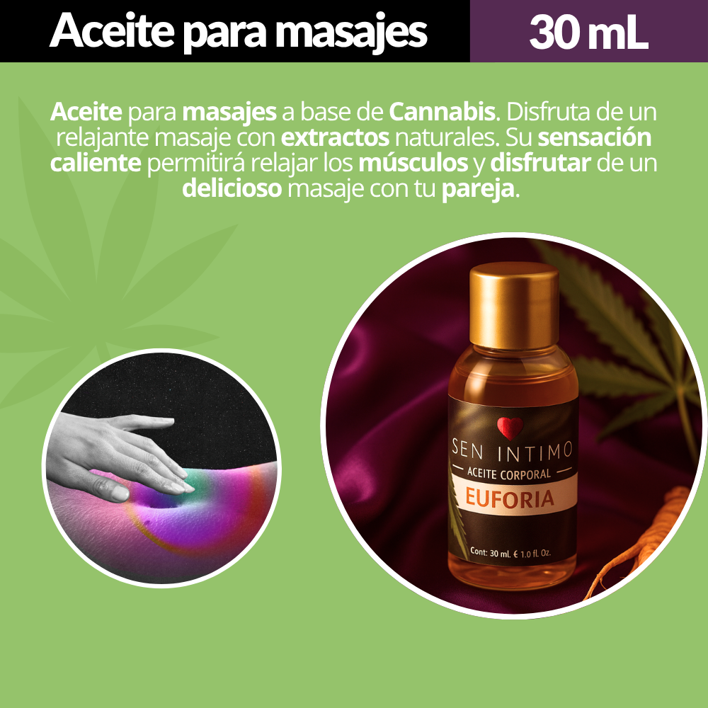 Aceite Corporal Masajes Euforia