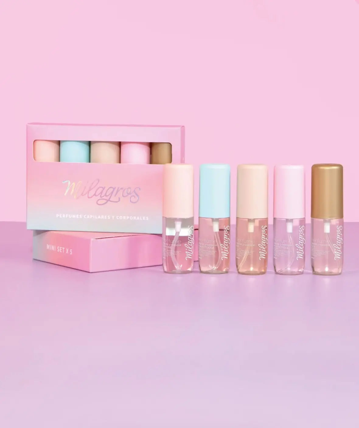 KIT PERFUME MINI X5 MILAGROS