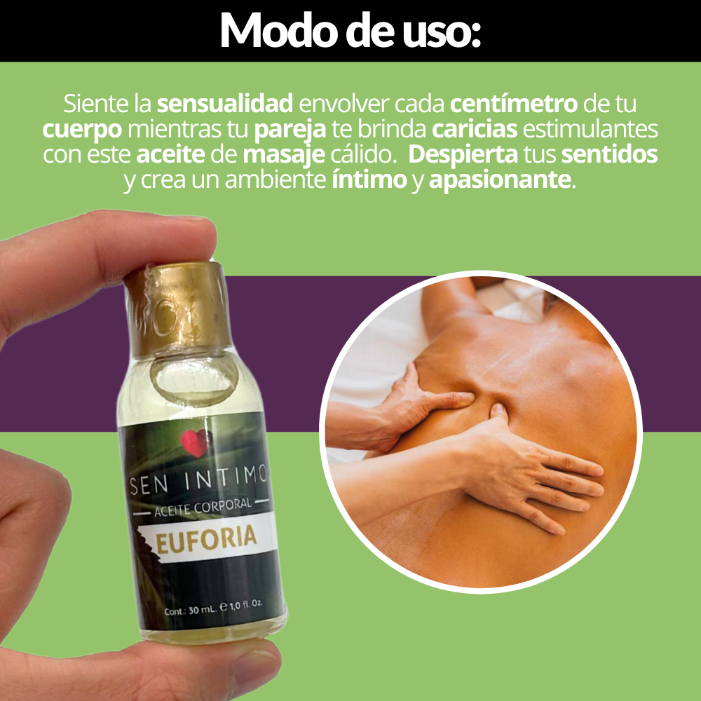 Aceite Corporal Masajes Euforia