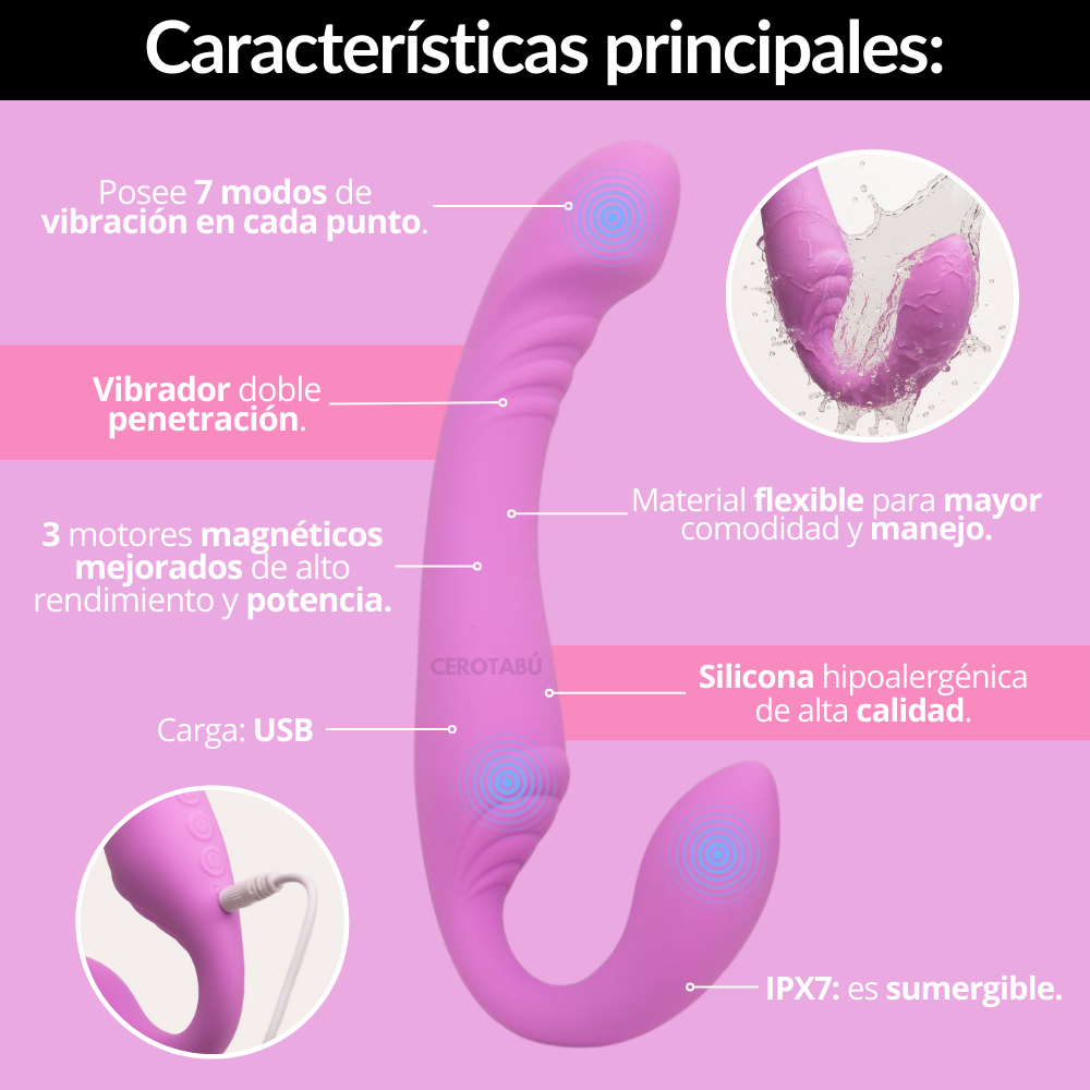 Arnes Vibrador Premium