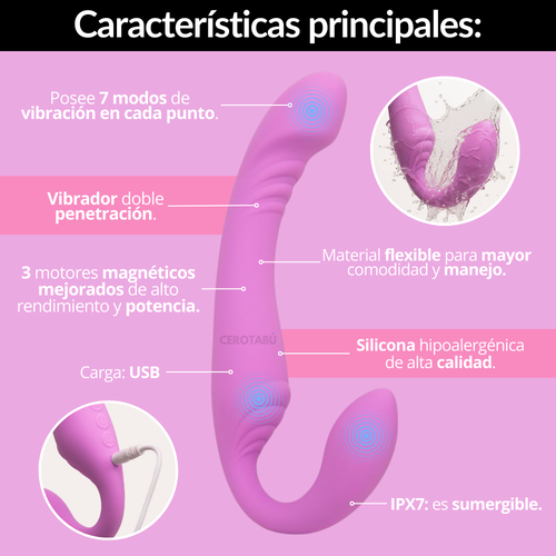Arnes Vibrador Premium