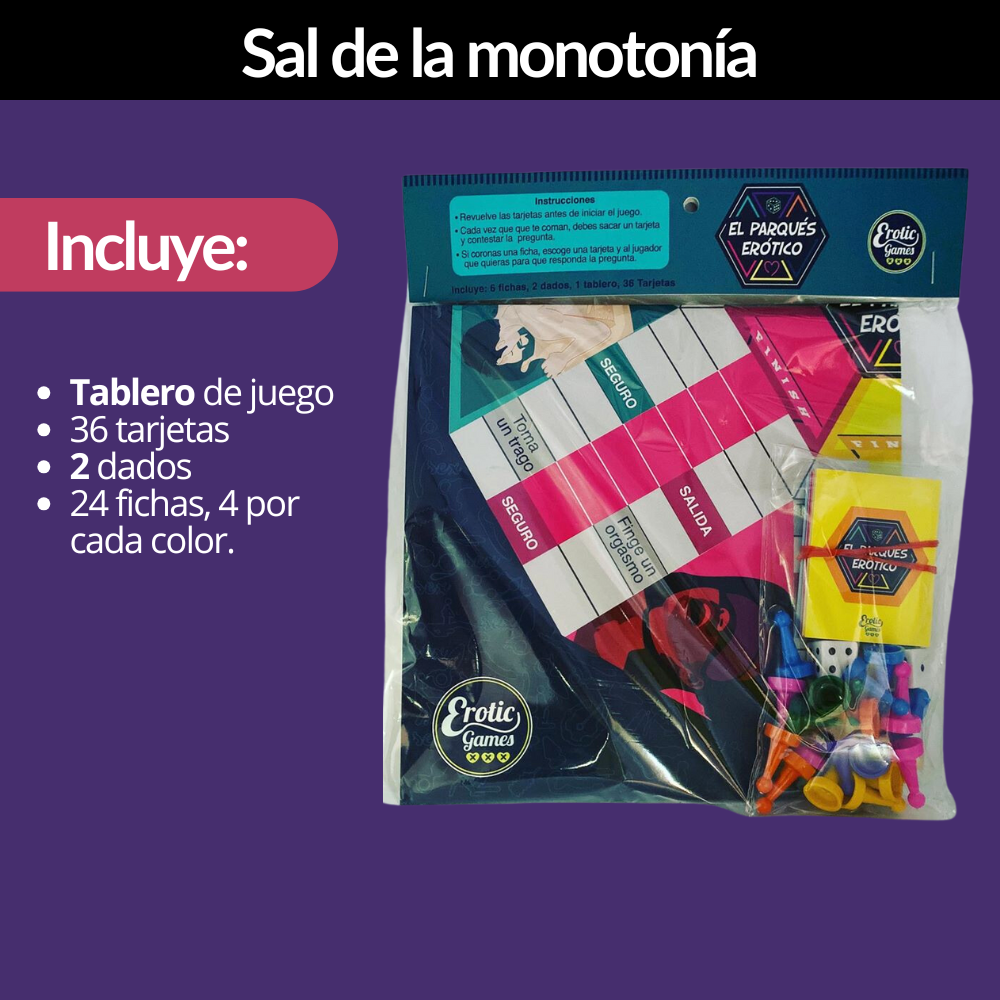 Juego De Mesa Erótico Parques