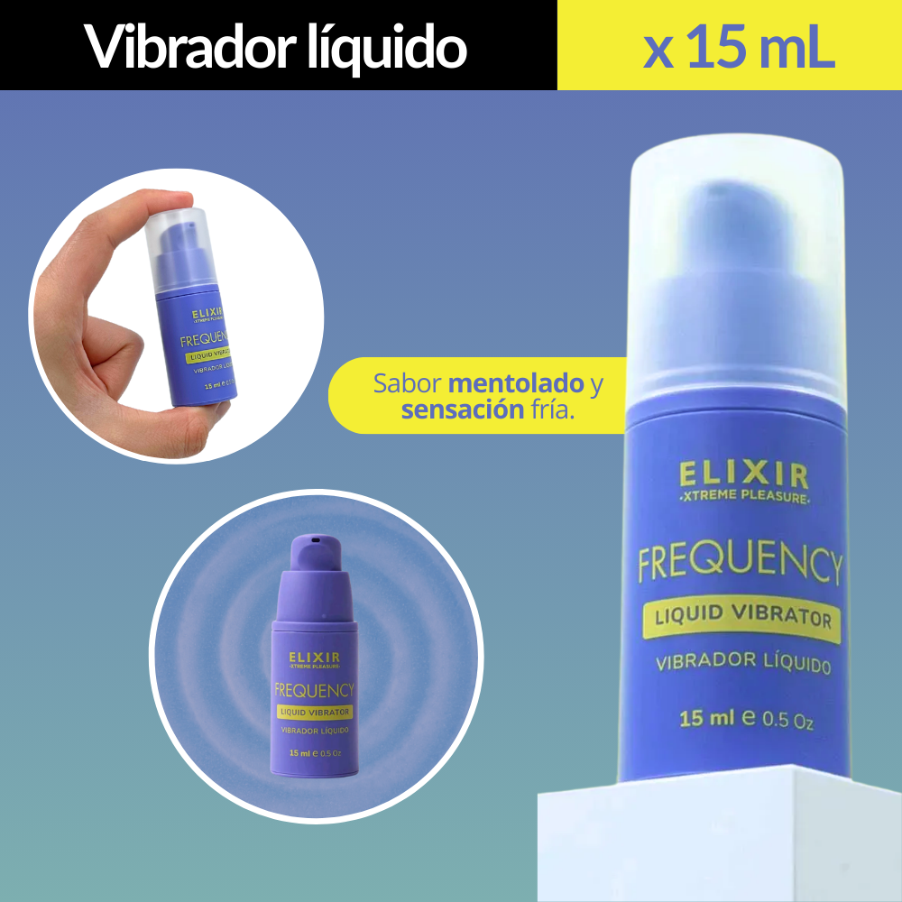 Lubricante Vibrador Líquido 15ml