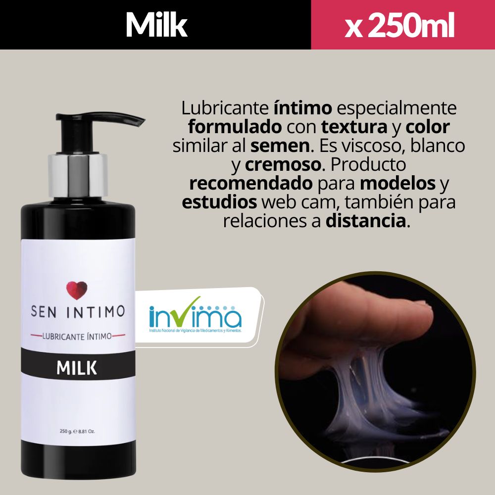 Lubricante Intimo Milk Semen Eyac