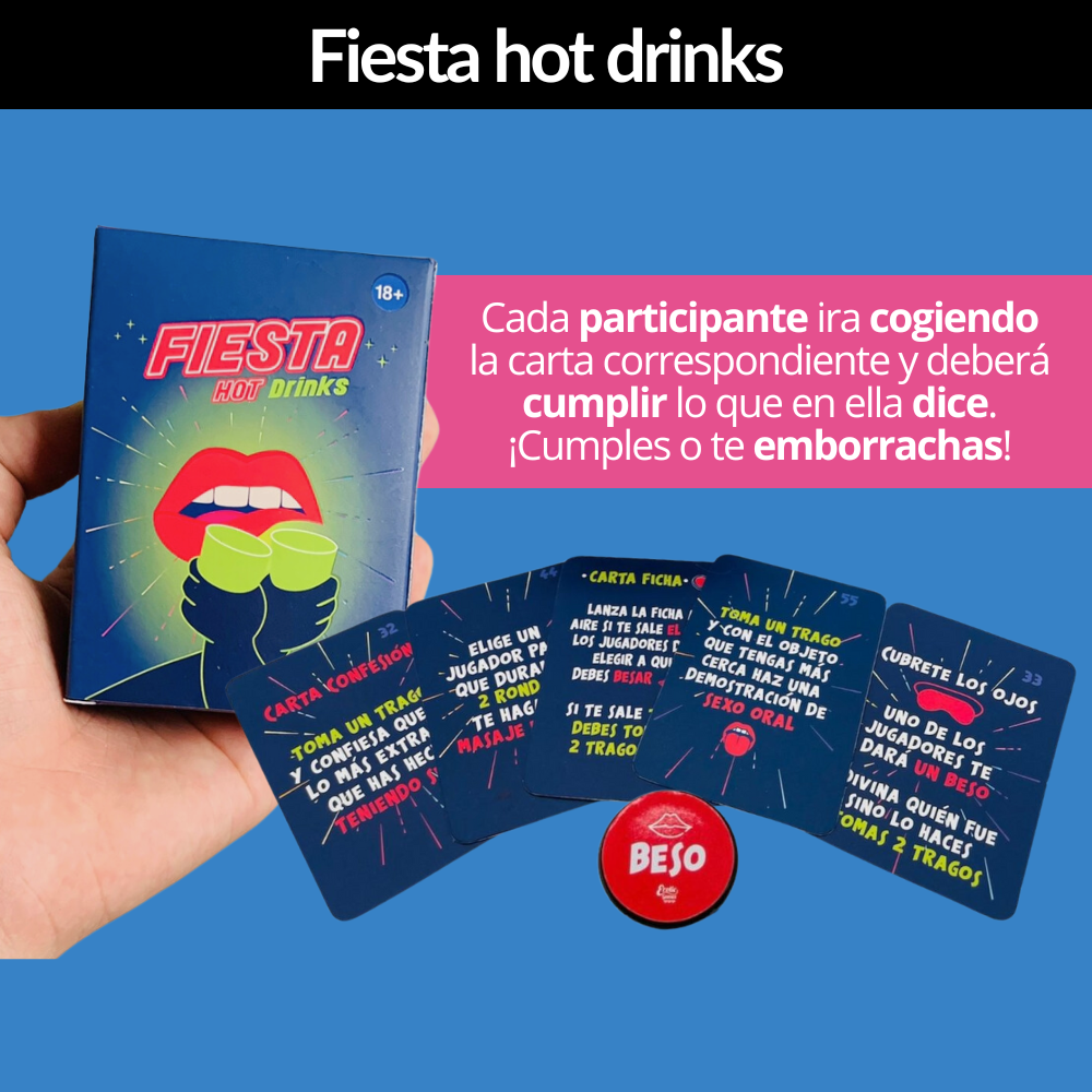 Juego Erótico Cartas Fiesta Hot