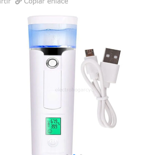 Vaporizador Facial Recargable