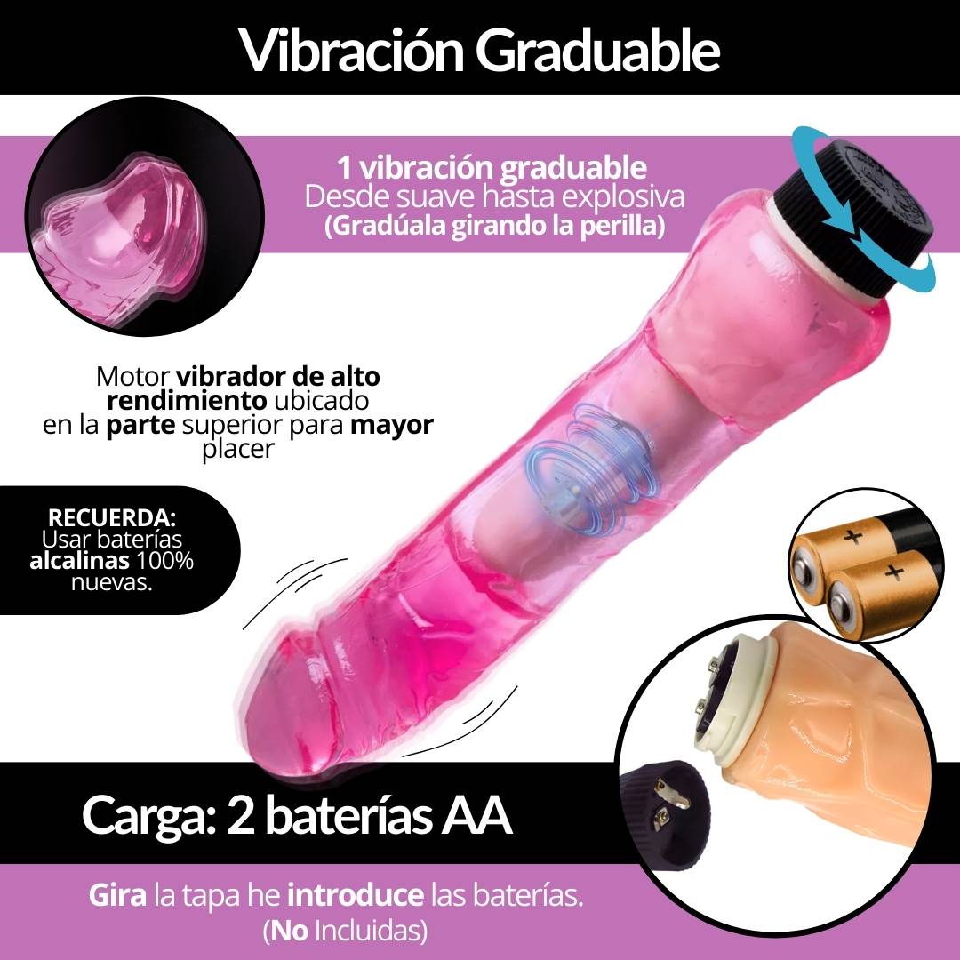 Vibrador Realista Dildo Grande
