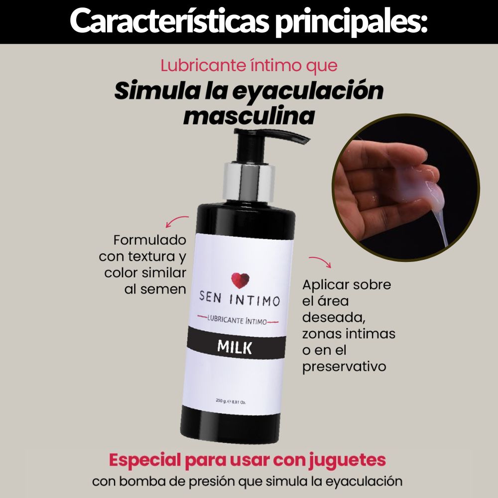 Lubricante Intimo Milk Semen Eyac
