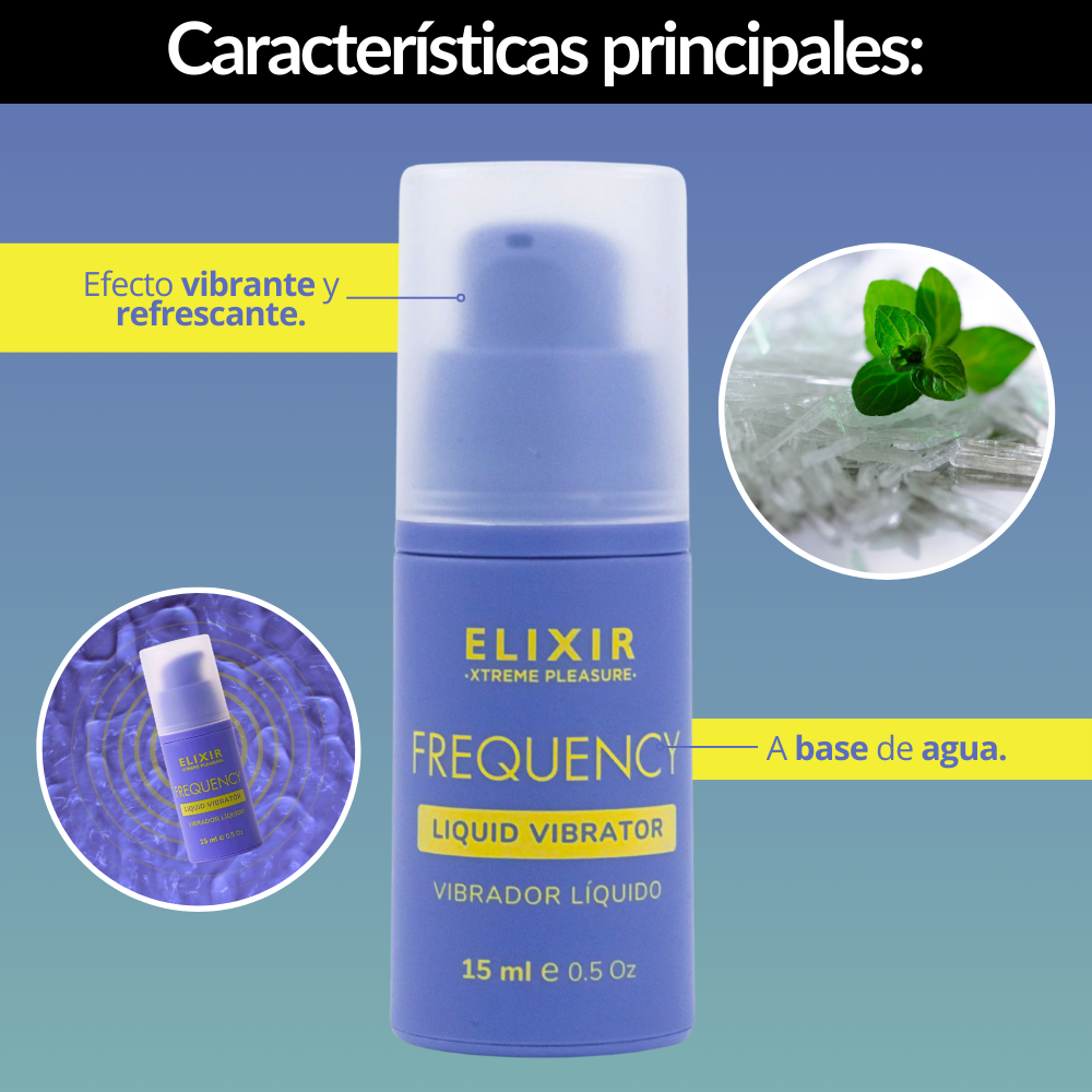 Lubricante Vibrador Líquido 15ml