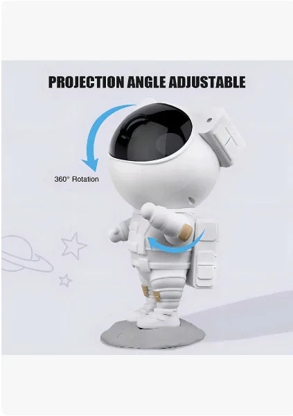 Lámpara Astronauta Proyector LED Girator
