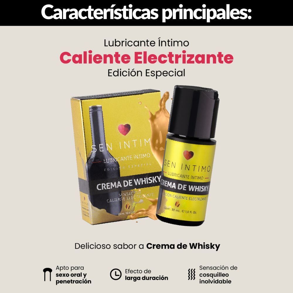 Lubricante Electrizante Whisky